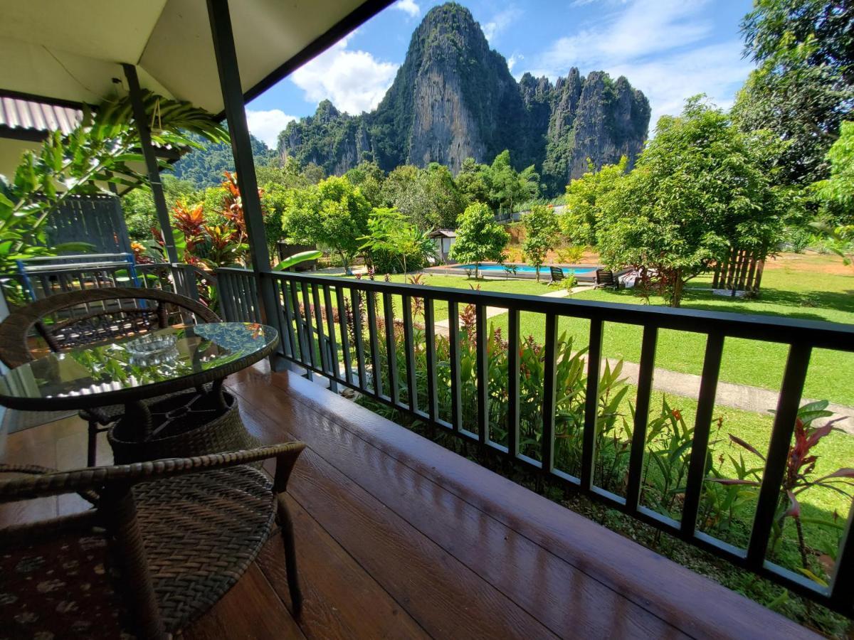 Bearlinbungalow Vang Vieng Exterior photo